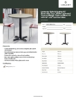 Lancaster Table & Seating 349C30RG222S Specsheet Lancaster Table & Seating 349C30RG222S Specsheet