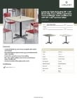 Lancaster Table & Seating 349C36SG303S Specsheet Lancaster Table & Seating 349C36SG303S Specsheet