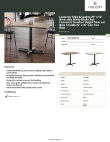 Lancaster Table & Seating 349C422B223S Specsheet Lancaster Table & Seating 349C422B223S Specsheet