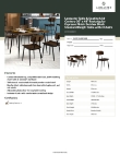 Lancaster Table & Seating 349D3048ESM4 Specsheet