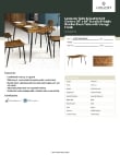 Lancaster Table & Seating 349D3060VNMC Specsheet