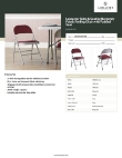 Lancaster Table & Seating 384DGBUFAB Specsheet Lancaster Table & Seating 384DGBUFAB Specsheet