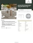 Lancaster Table & Seating 384TBL48RND Specsheet