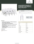 Lancaster Table & Seating 384Y96308KIT Specsheet