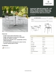 Lancaster Table & Seating 4272432DUA2S Specsheet