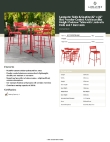 Lancaster Table & Seating 4273232TBU4R Specsheet Lancaster Table & Seating 4273232TBU4R Specsheet