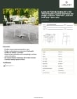 Lancaster Table & Seating 4273232TBU4W Specsheet Lancaster Table & Seating 4273232TBU4W Specsheet