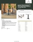 Lancaster Table & Seating 427BS28SBWVE Specsheet Lancaster Table & Seating 427BS28SBWVE Specsheet