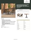 Lancaster Table & Seating 427BS36SBNYO Specsheet