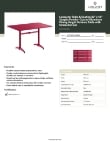 Lancaster Table & Seating 427CAU3248SG Specsheet