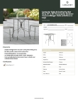 Lancaster Table & Seating 427COSM2430G Specsheet Lancaster Table & Seating 427COSM2430G Specsheet