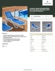 Lancaster Table & Seating 427SLINGCHMB Specsheet