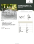 Lancaster Table & Seating 427SO3030G2S Specsheet