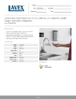 Lavex Janitorial 158LAVAK05SS Specsheet Lavex Janitorial 158LAVAK05SS Specsheet