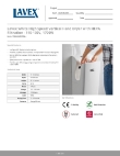 Lavex Janitorial 158LAVHD20WH Specsheet Lavex Janitorial 158LAVHD20WH Specsheet