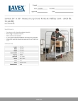 Lavex Industrial 257UB2460 Specsheet