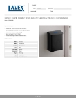Lavex 475FHRPB Specsheet
