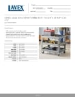 Lavex Industrial 475UCLG3BHGY Specsheet