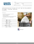 Lavex Janitorial 502386014CL Specsheet