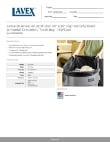 Lavex Janitorial 502386022BLK Specsheet