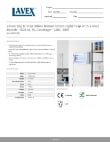 Lavex 605GT30W Specsheet