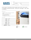 Lavex 605LEDWS30B Specsheet