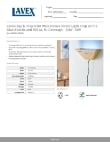 Lavex 605WS16WDGD Specsheet