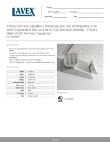 Lavex Industrial 695SQRRC Specsheet Lavex Industrial 695SQRRC Specsheet