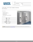 Lavex 712CRCUP1848 Specsheet Lavex 712CRCUP1848 Specsheet