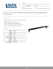 Lavex 712SSWS0530MB Specsheet