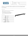 Lavex 712SSWS0630MB Specsheet