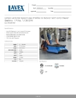 Lavex 761AMLV25LP Specsheet Lavex 761AMLV25LP Specsheet