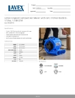 Lavex 761AMLV33 Specsheet