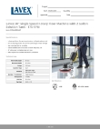 Lavex Janitorial 978LAVP20AKT Specsheet