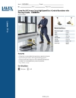 Lavex Janitorial Pro Series 978LPS20BDC Specsheet Lavex Janitorial Pro Series 978LPS20BDC Specsheet