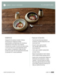 Libbey Playground Embrace Spec Sheet Libbey Playground Embrace Spec Sheet