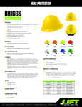 LIFT BRIGGS Non-Vented Full Brim Spec Sheet LIFT BRIGGS Non-Vented Full Brim Spec Sheet