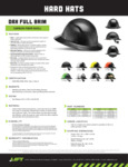 LIFT DAX Carbon Full Brim Spec Sheet