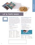 Lip and Tape Bags Sell Sheet Lip and Tape Bags Sell Sheet
