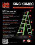 Little Giant King Combo Industrial 5_6_8 ft Spec Sheet