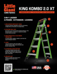 Little Giant King Kombo 2.0 XT Spec Sheet Little Giant King Kombo 2.0 XT Spec Sheet