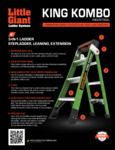 Little Giant King Kombo Industrial Spec Sheet