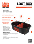 Little Giant Loot Box Spec Sheet