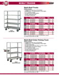 LITTLE GIANT MULTI-SHELF TRUCK SPEC LITTLE GIANT MULTI-SHELF TRUCK SPEC