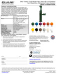 Elkay outdoor fountain bottle and bubbler spec sheet
