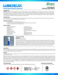 Lubriquik spec sheet