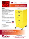 	 M-SERIES TALL ISOLATION CART (MINI LINE) spec sheet