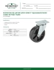 Main Street Equipment SPC-5 5"PLAT NO BRAKE Specsheet Main Street Equipment SPC-5 5"PLAT NO BRAKE Specsheet