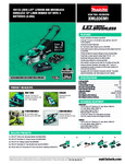 Makita XML03CM1 Specs