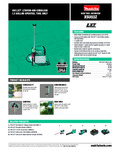 Makita XSU03Z Specs